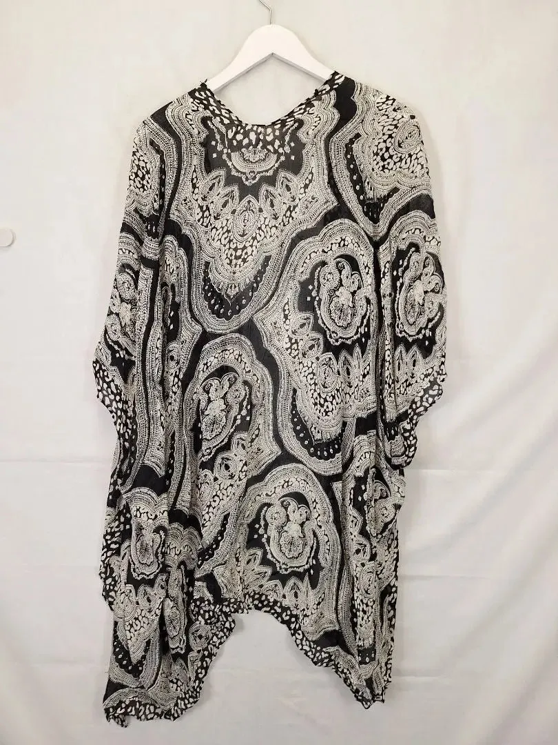 Seed Relaxed Lightweight Shawl Cardigan Size OSFA