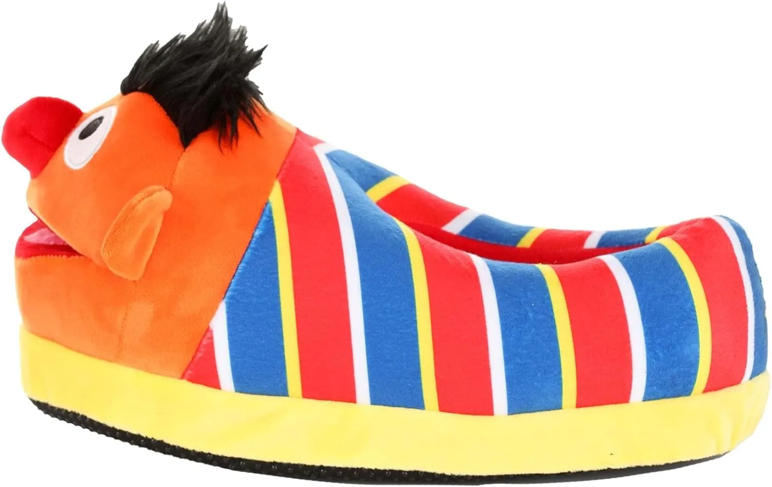 Sesame Street Bert & Ernie Slippers for Adults - Anti-Slip Grips & Foam Cushioned Soles - Sesame Street Gifts