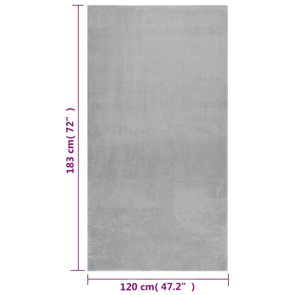 Shaggy Rug Washable Anti Slip Area Rug Soft Fluffy Carpet Polyester