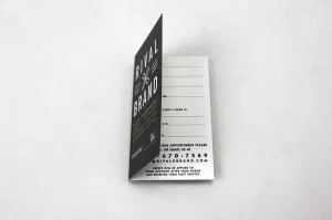 Silk Laminated Folding Business Cards 19pt