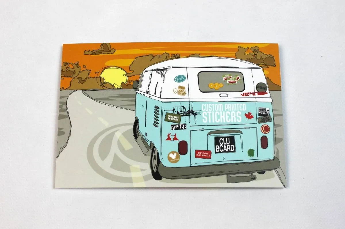 Silk Laminated Folding Business Cards 19pt