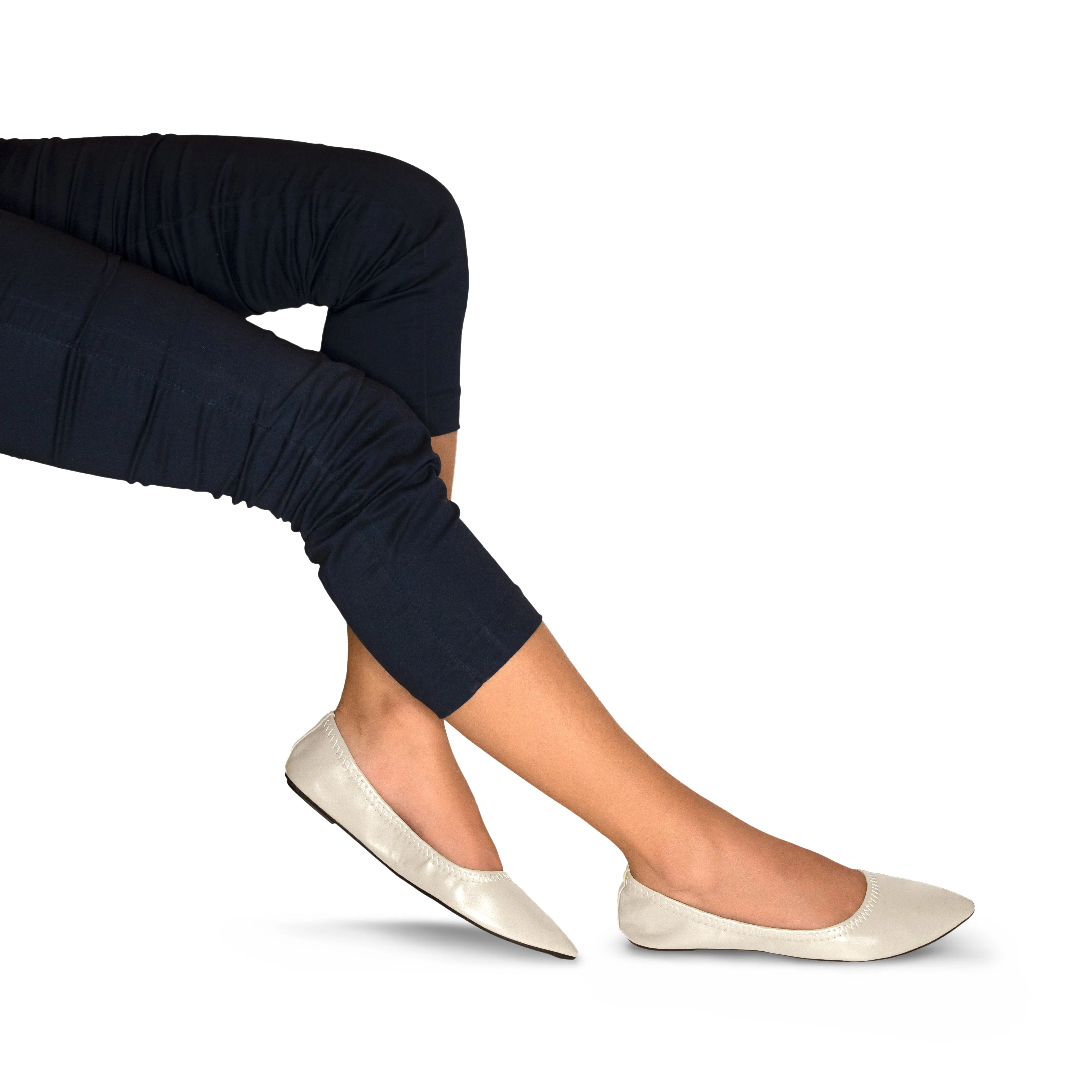 Silky Toes Womens Foldable Flat Ballet Shoes Casual Flats for Women for Purse