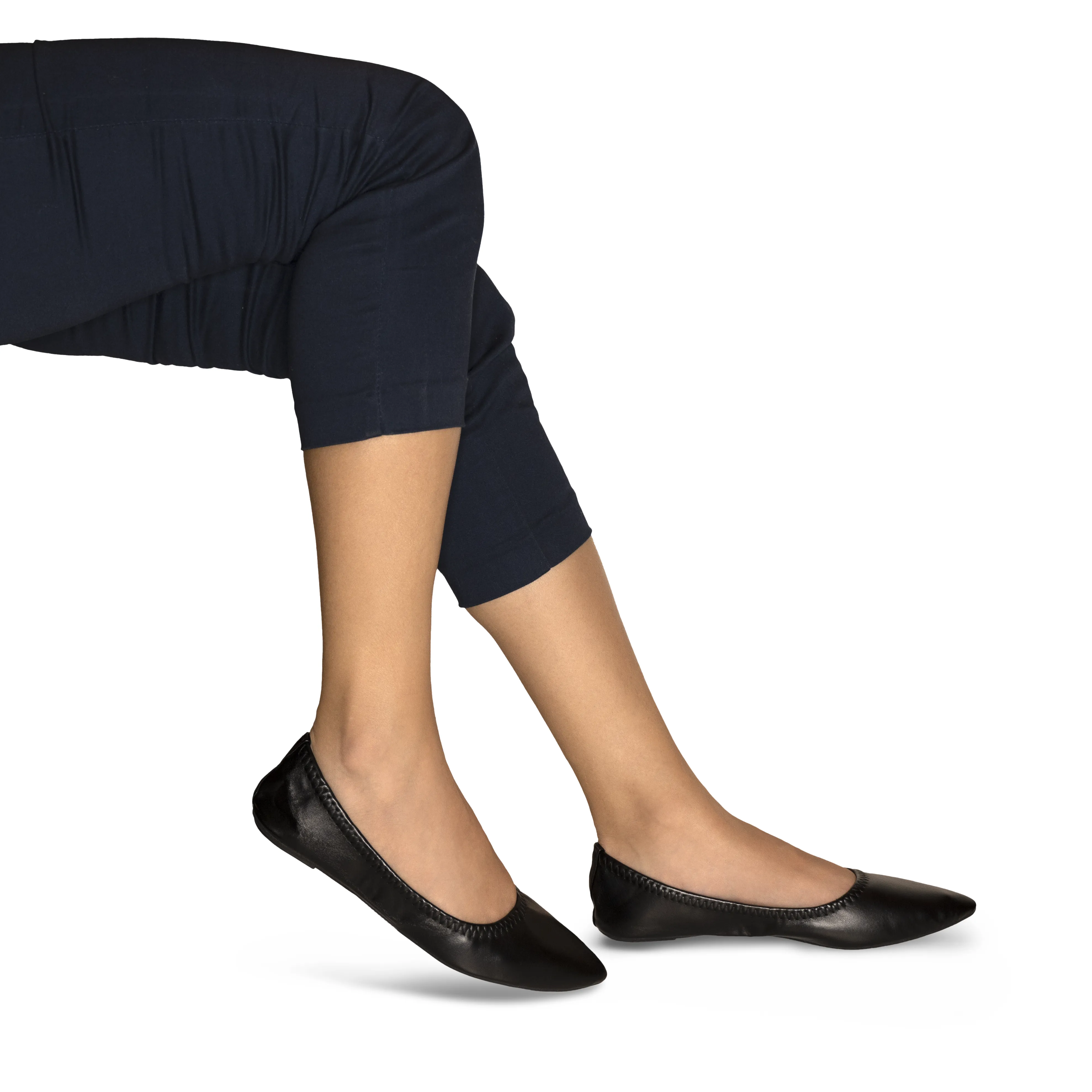 Silky Toes Womens Foldable Flat Ballet Shoes Casual Flats for Women for Purse