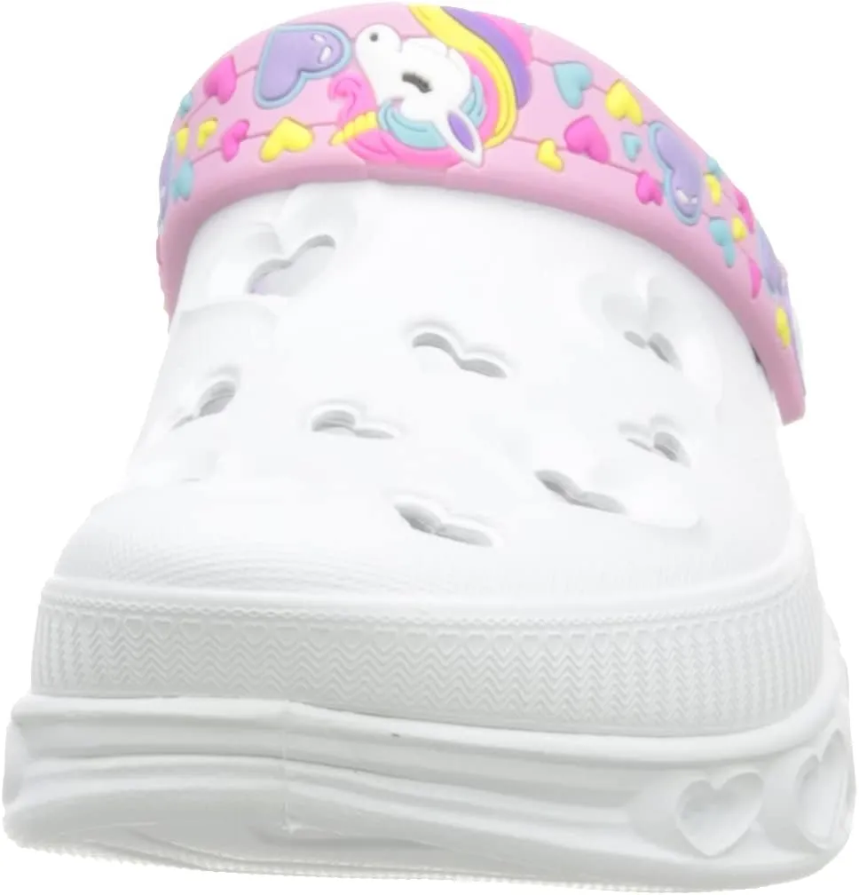 Skechers Girl's 308023l Wht Clog