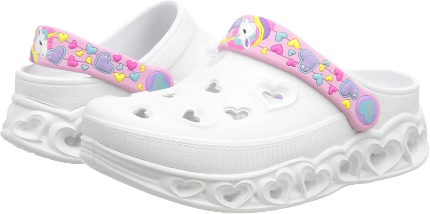 Skechers Girl's 308023l Wht Clog