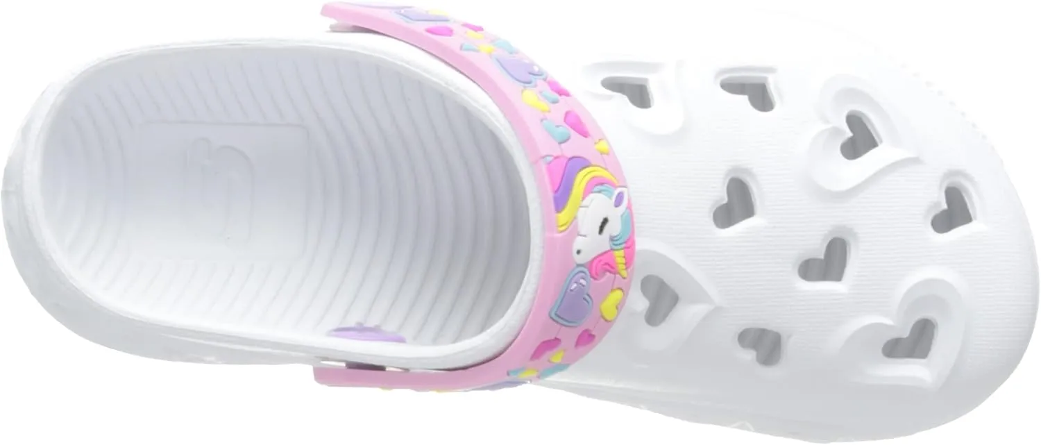 Skechers Girl's 308023l Wht Clog