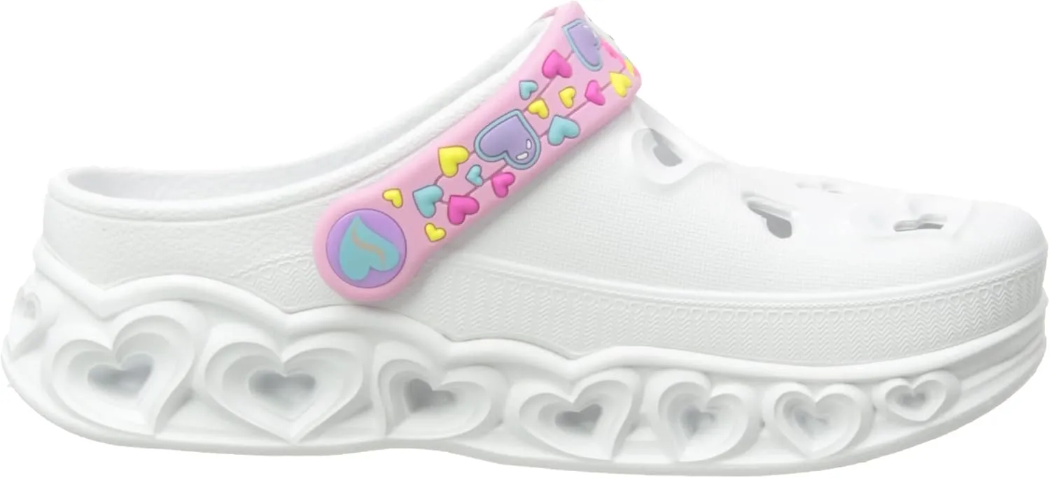 Skechers Girl's 308023l Wht Clog