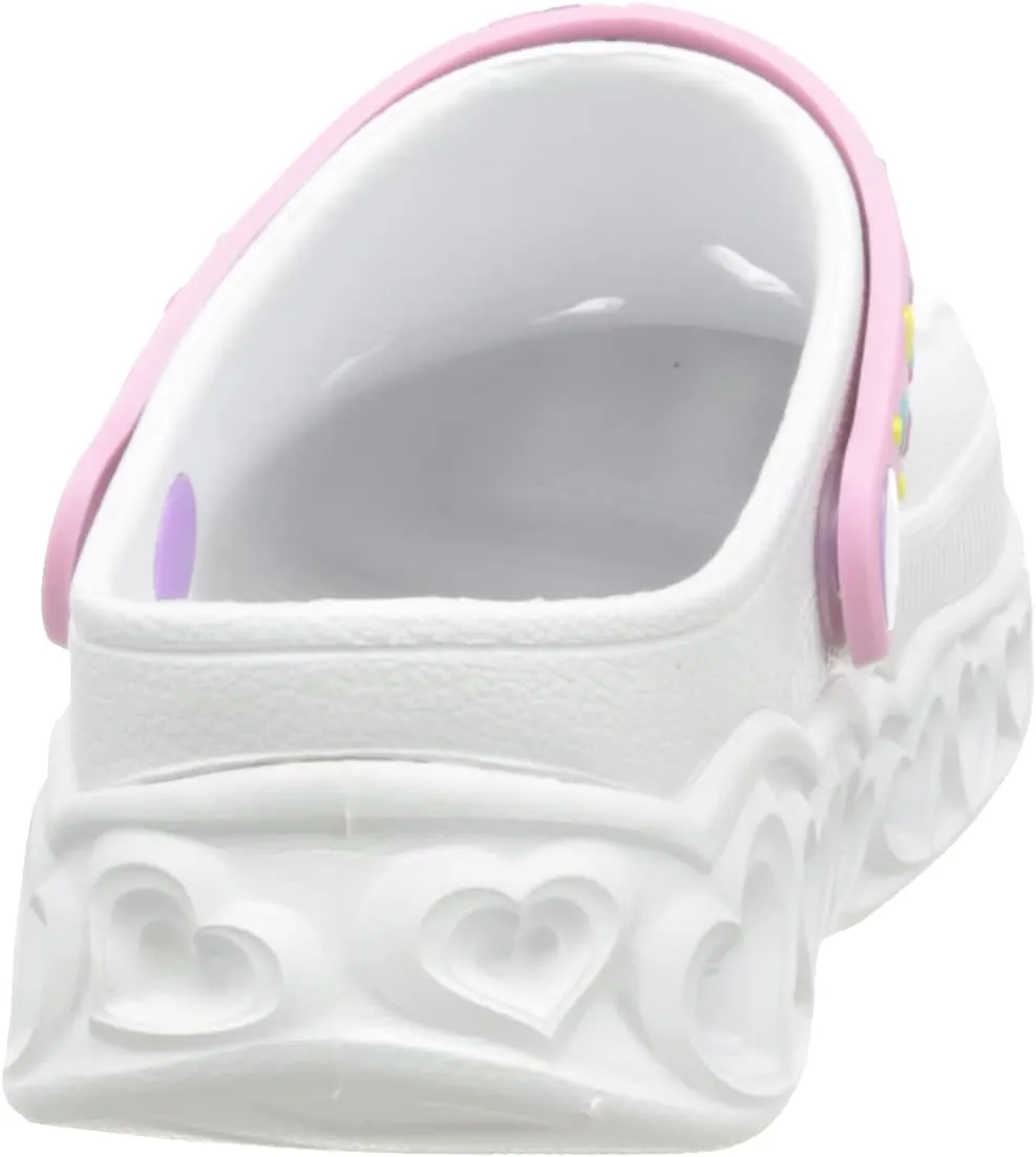 Skechers Girl's 308023l Wht Clog