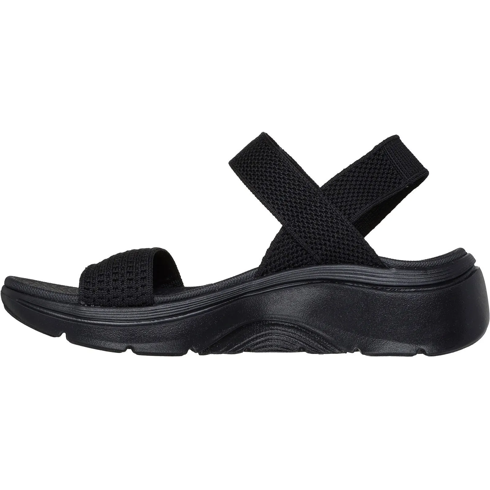 Skechers Go Walk Arch Fit 2.0 Textile Women's Black Sandals