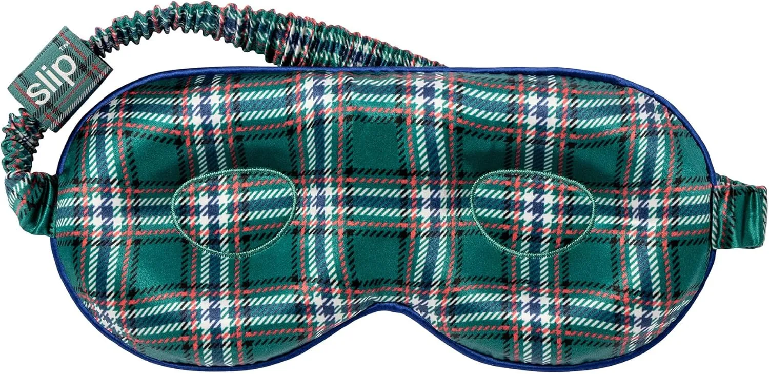 slip Pure Silk Contour Sleep Mask: Protect Your Delicate Lashes with Our Innovative, Lash-Friendly Design. Experience Uninterrupted Beauty Sleep with Slipsilk Comfort, 1 Contour Mask, Heather