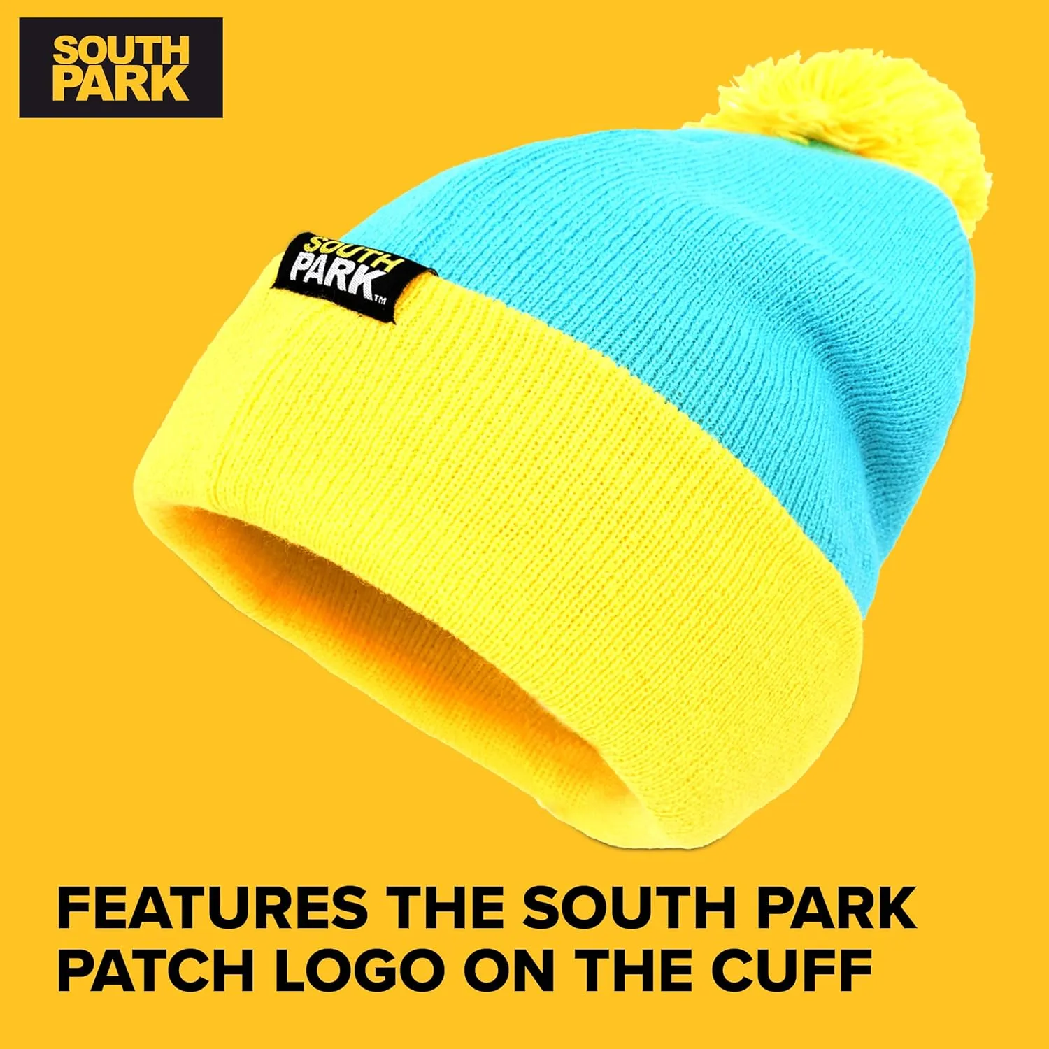 South Park Character Cosplay Headwear, Stan Marsh, Kyle Broflovski, Eric Cartman, and Kenny McCormick Designs