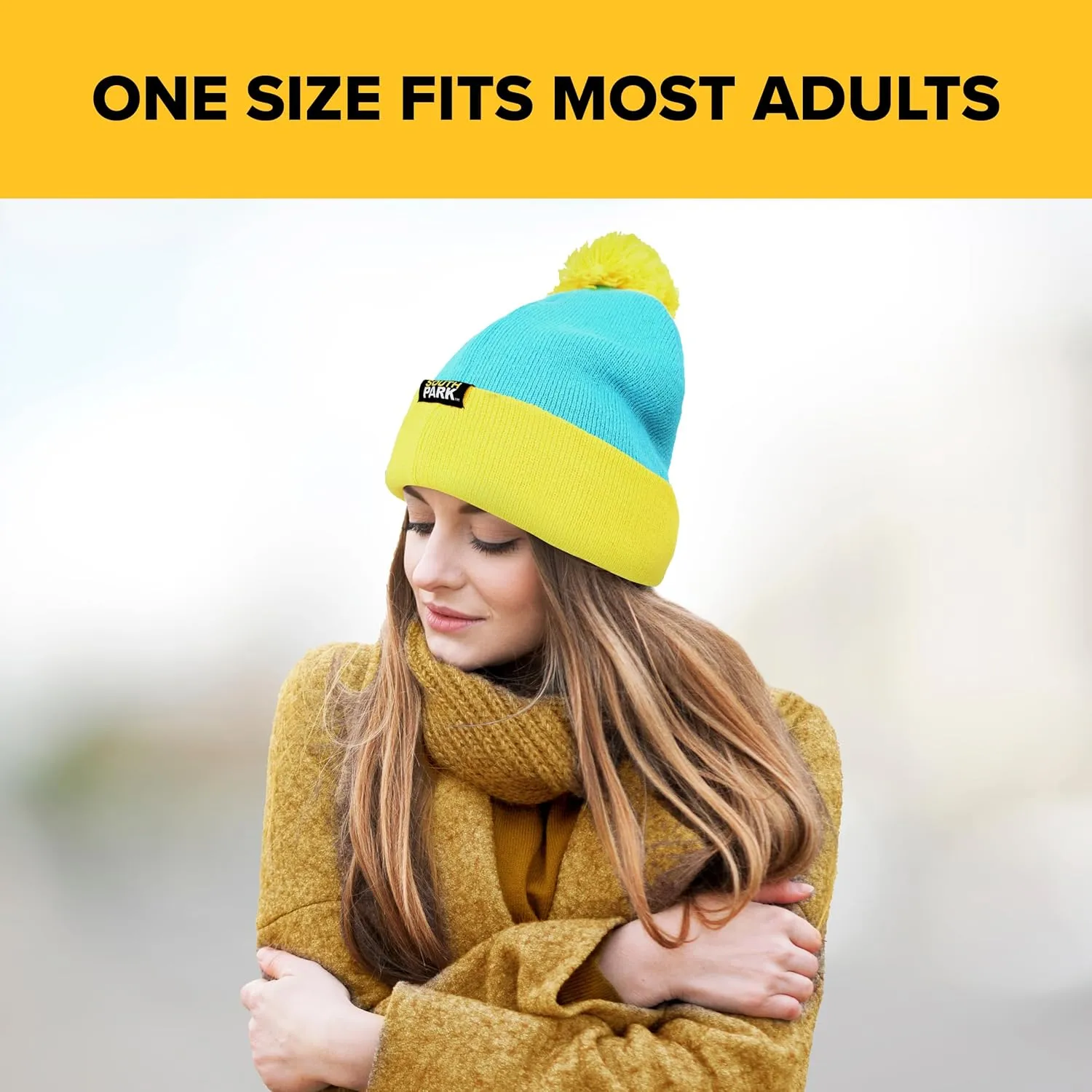 South Park Character Cosplay Headwear, Stan Marsh, Kyle Broflovski, Eric Cartman, and Kenny McCormick Designs