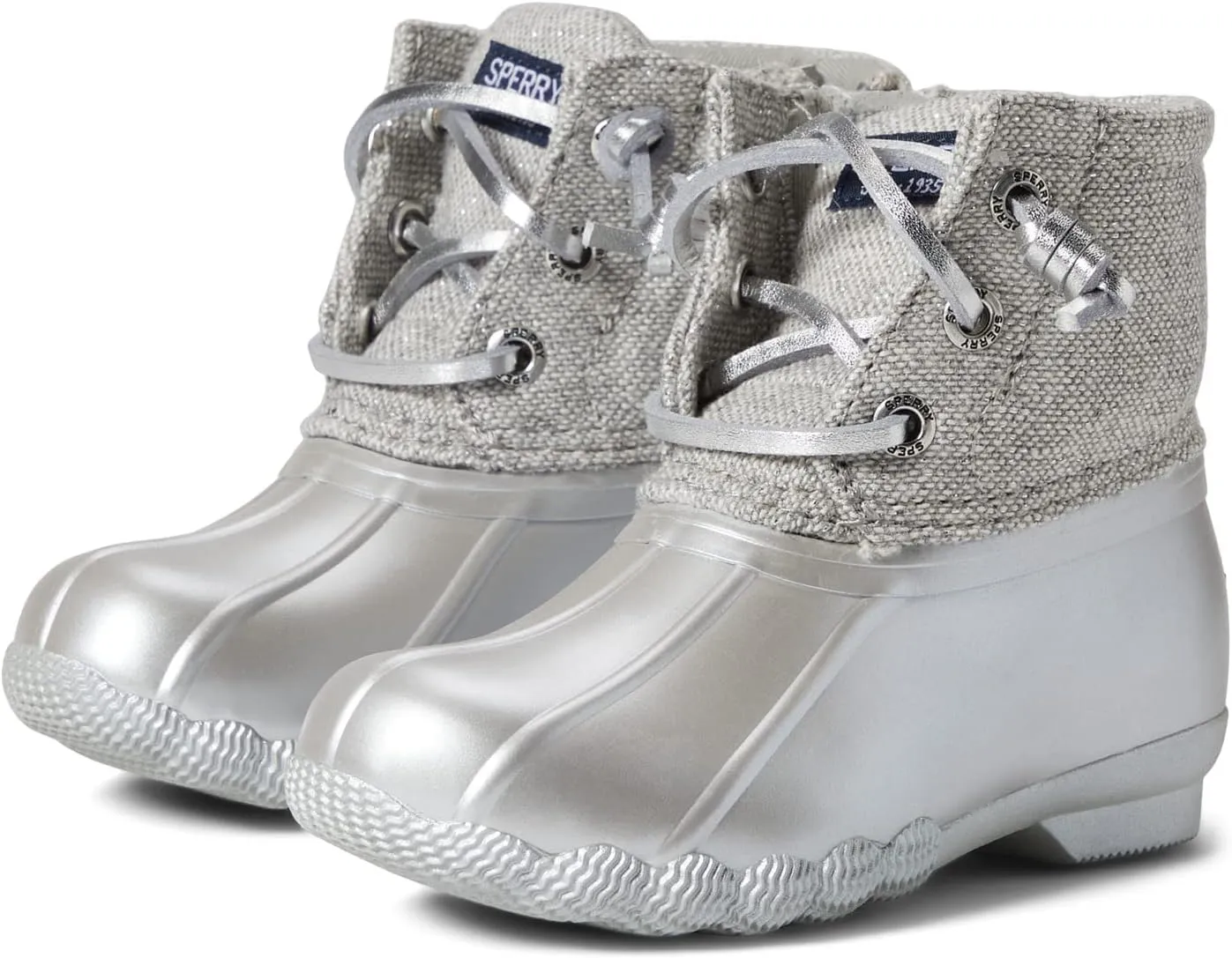 Sperry Mens Shoes Rain Boot, Grey, 7 US Unisex Little Kid