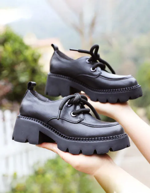 Spring Comfortable Casual Lace-up Loafer