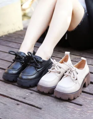 Spring Comfortable Casual Lace-up Loafer