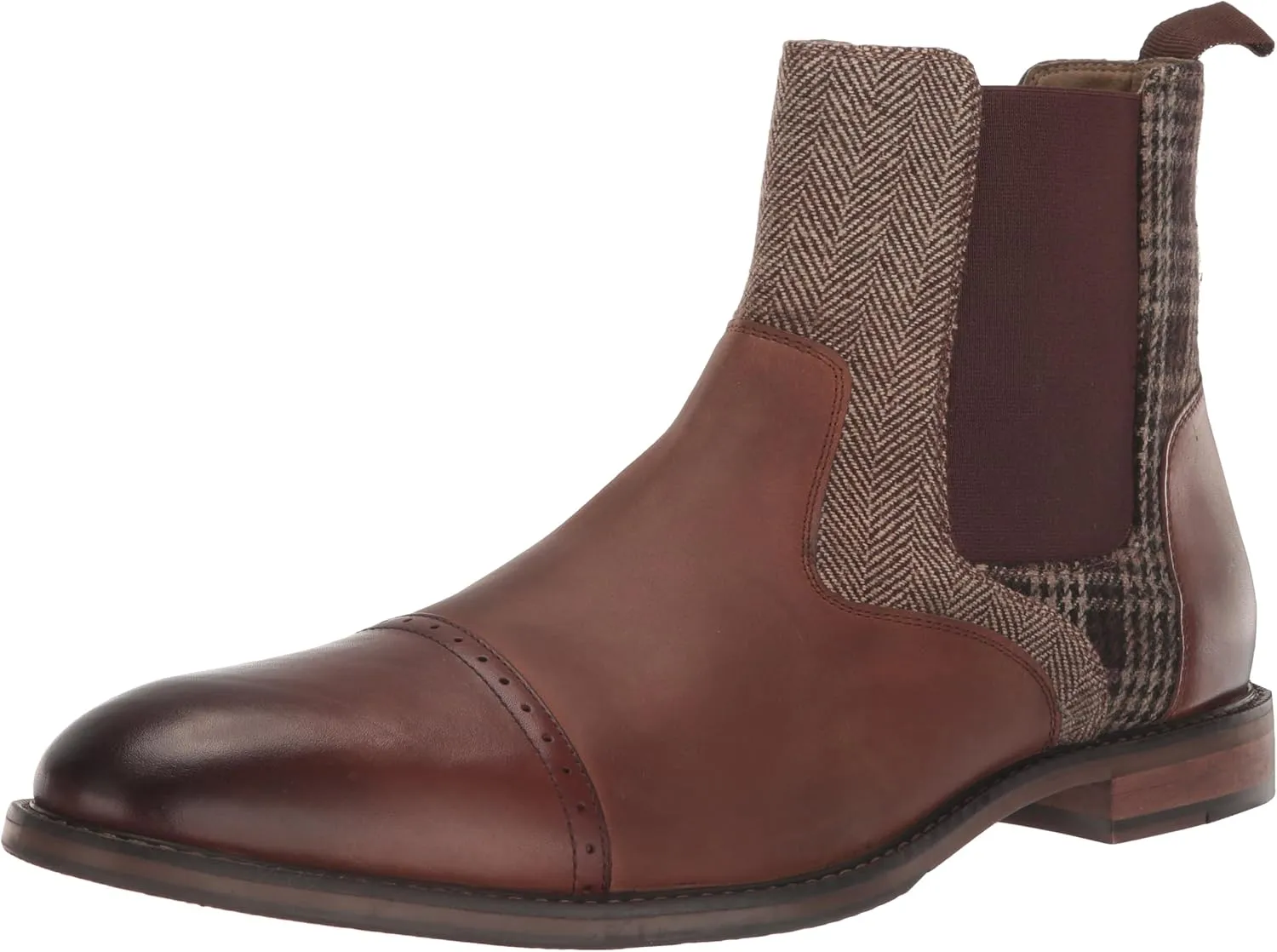STACY ADAMS Men's Finney Cap Toe Chelsea Boot