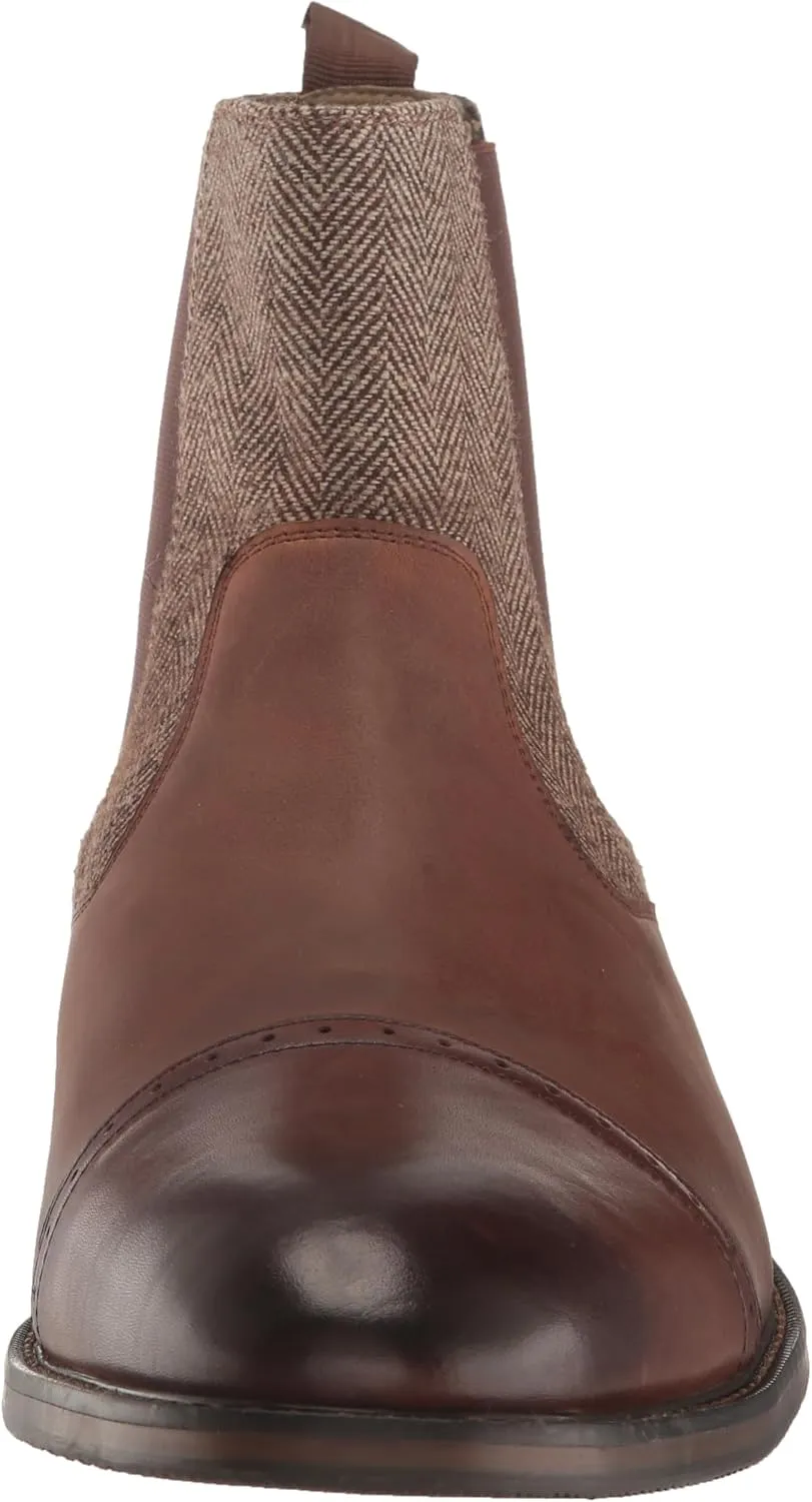 STACY ADAMS Men's Finney Cap Toe Chelsea Boot