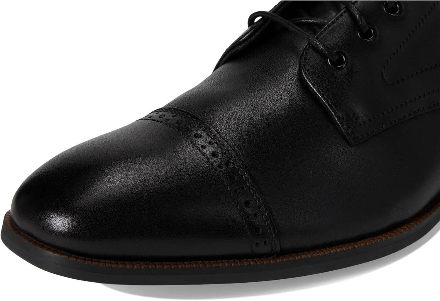 STACY ADAMS Men's Henry Cap Toe Lace-up Boot Fashion