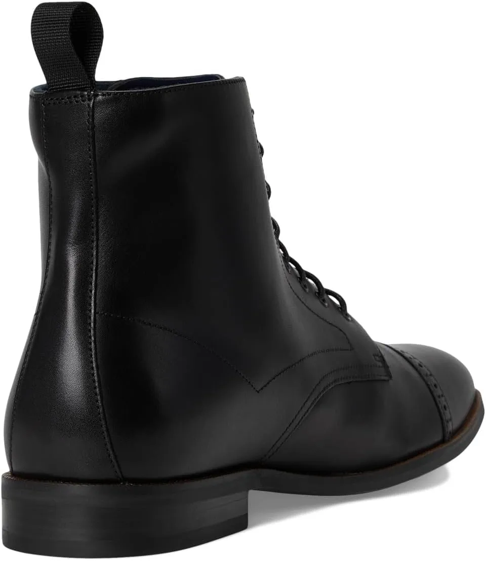 STACY ADAMS Men's Henry Cap Toe Lace-up Boot Fashion
