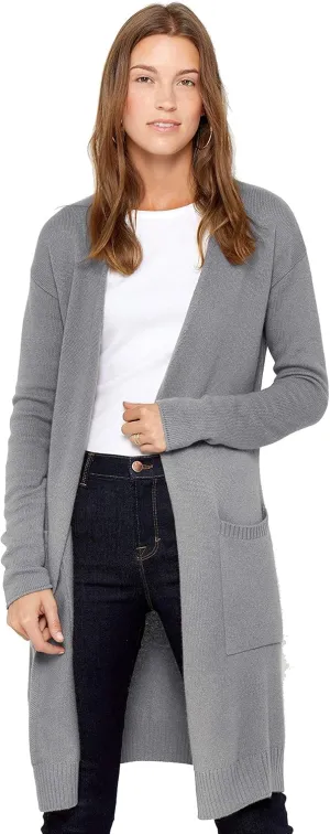 State Cashmere Long Sweater Cardigan Women 100% Pure Cashmere Cardigan with Pockets Cashmere Cardigans for Women