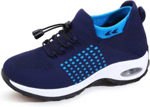 STUNAHOME Orthopedic Sneakers Breathable Women Walking Shoes Slip on Trainers Women's Comfortable Casual Ladies Athletic Shoe Thick Bottom