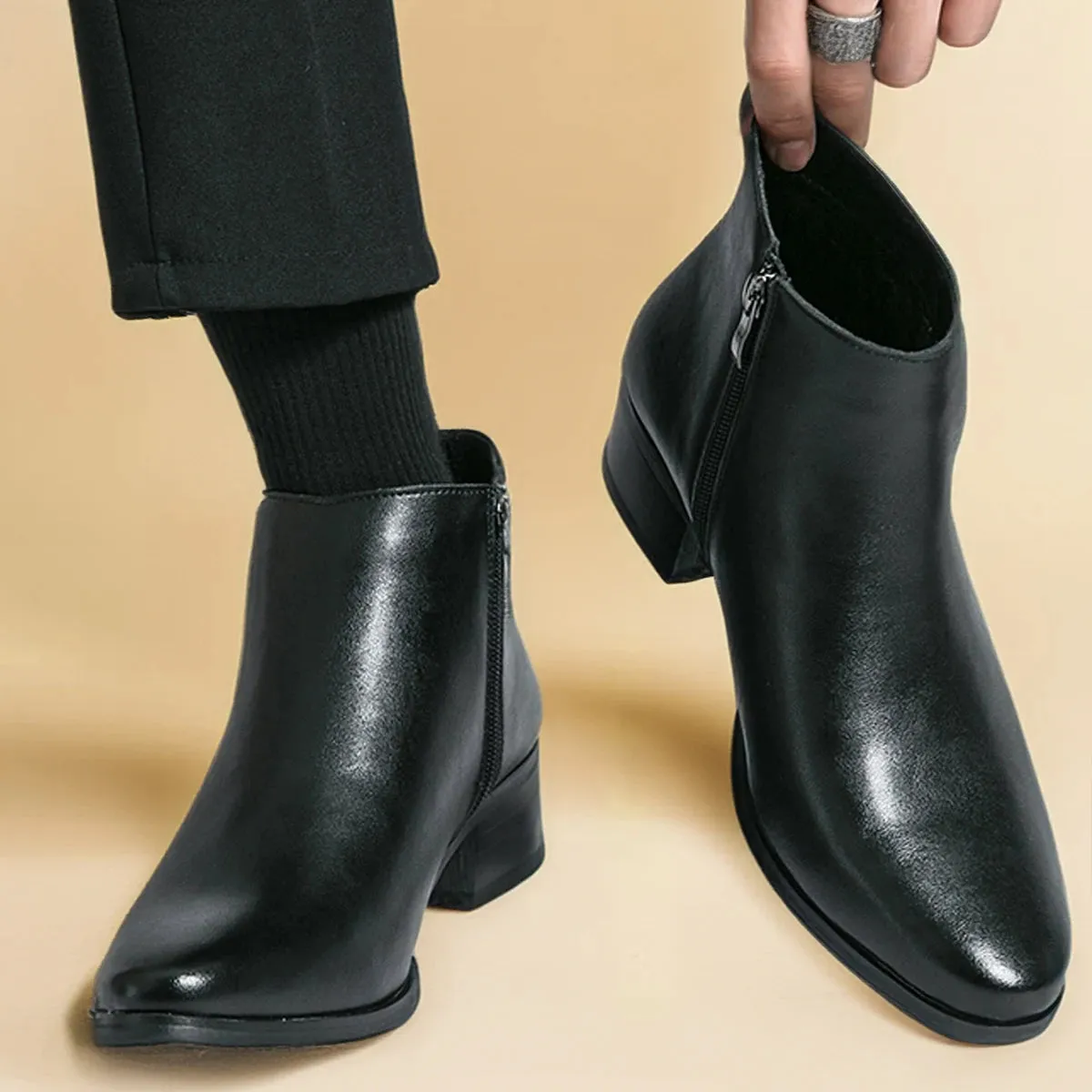 Stylish and Durable: Leather Ankle Boots
