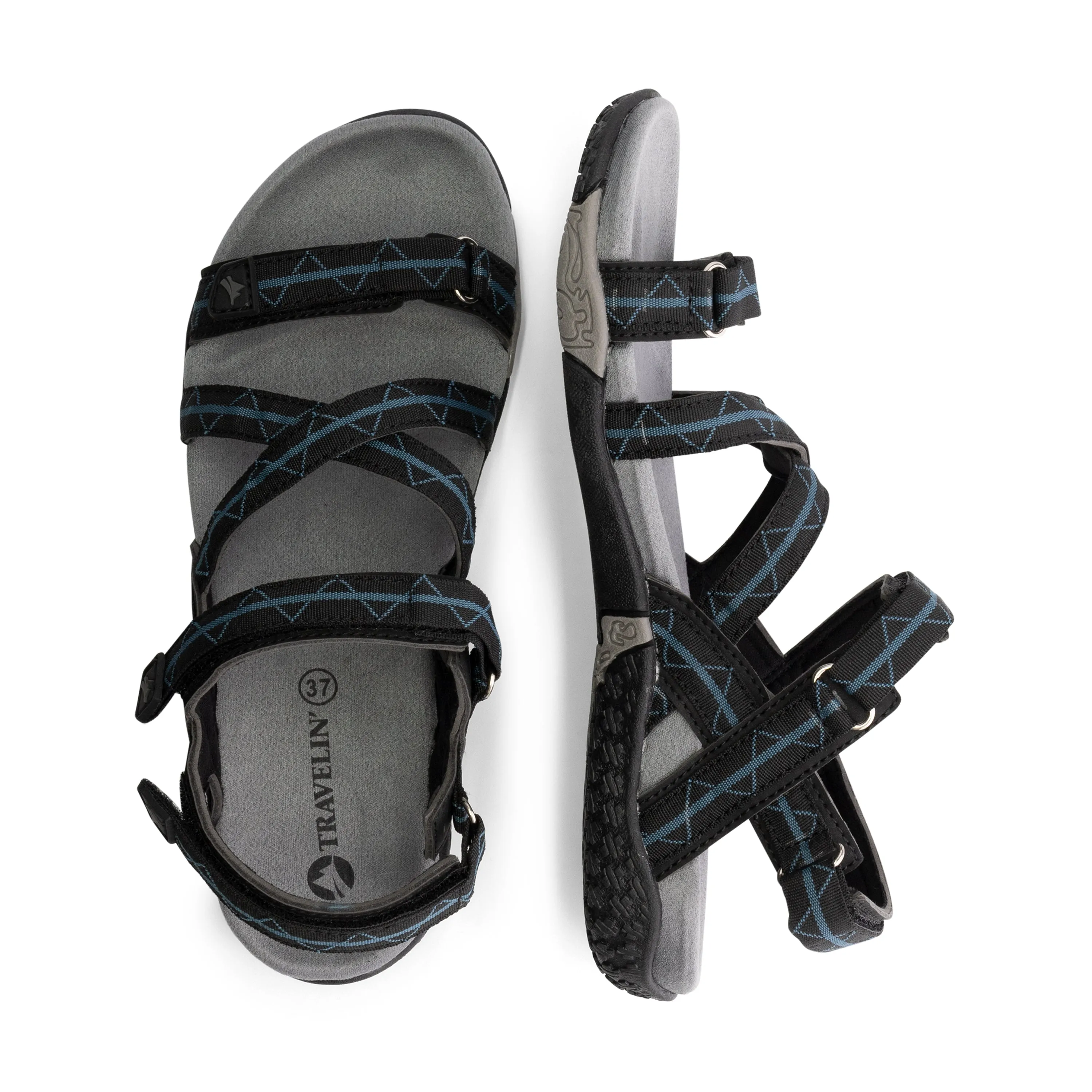 Sylte - Sandals - Lady - Navy