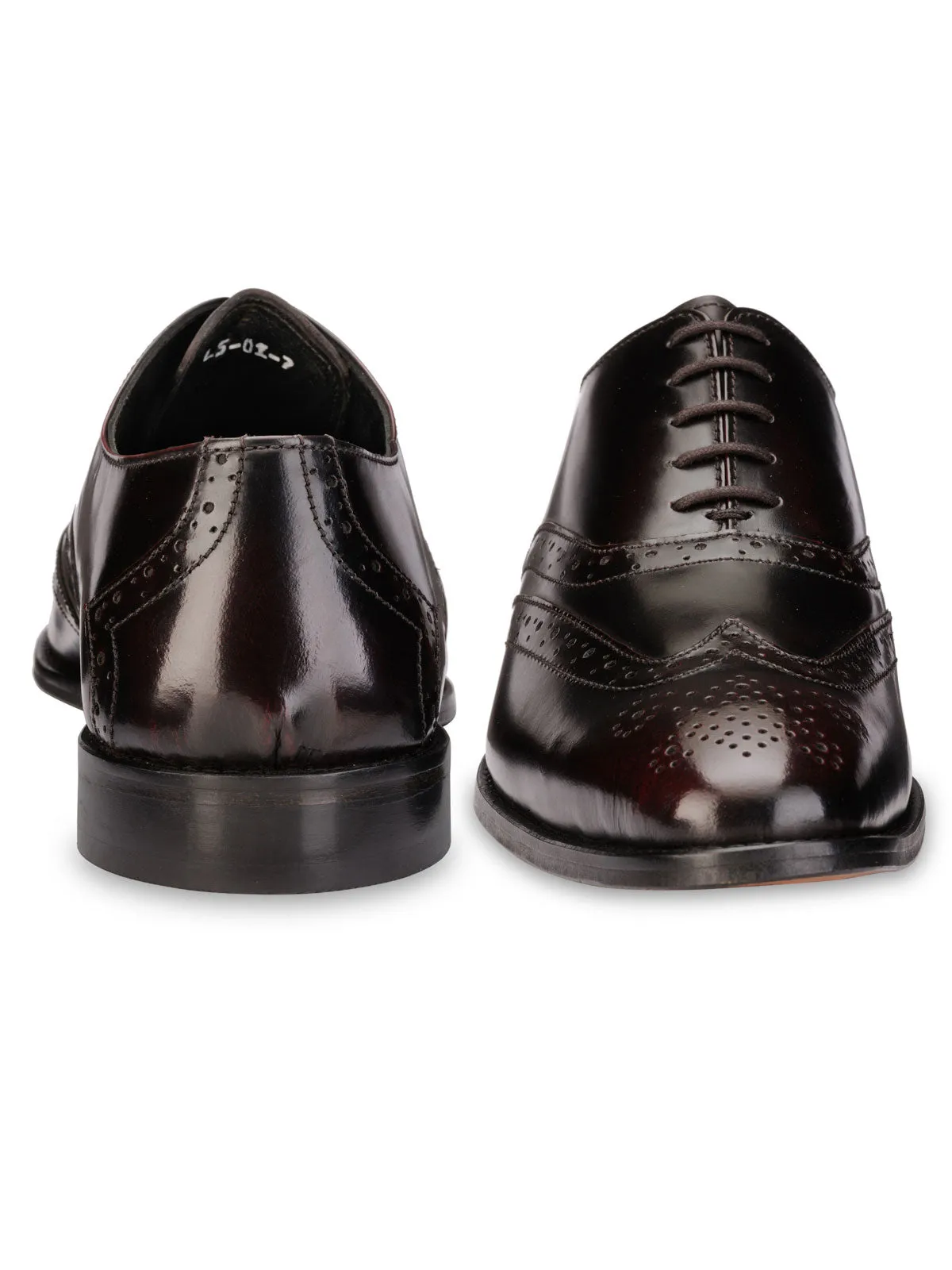 Teakwood Leather Men's Brown Slip-ons Shoes