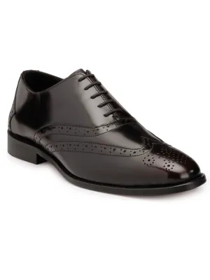 Teakwood Leather Men's Brown Slip-ons Shoes