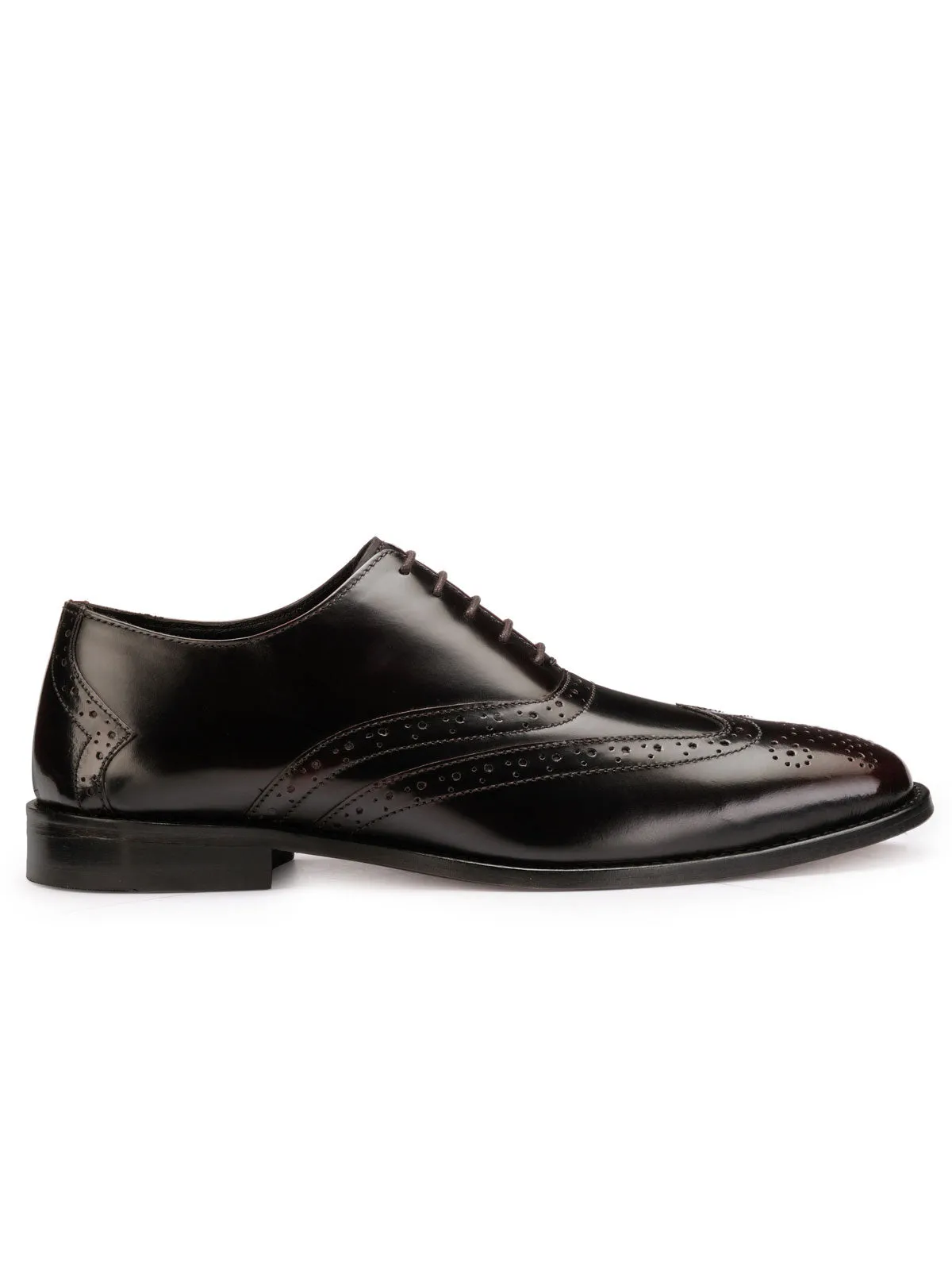 Teakwood Leather Men's Brown Slip-ons Shoes