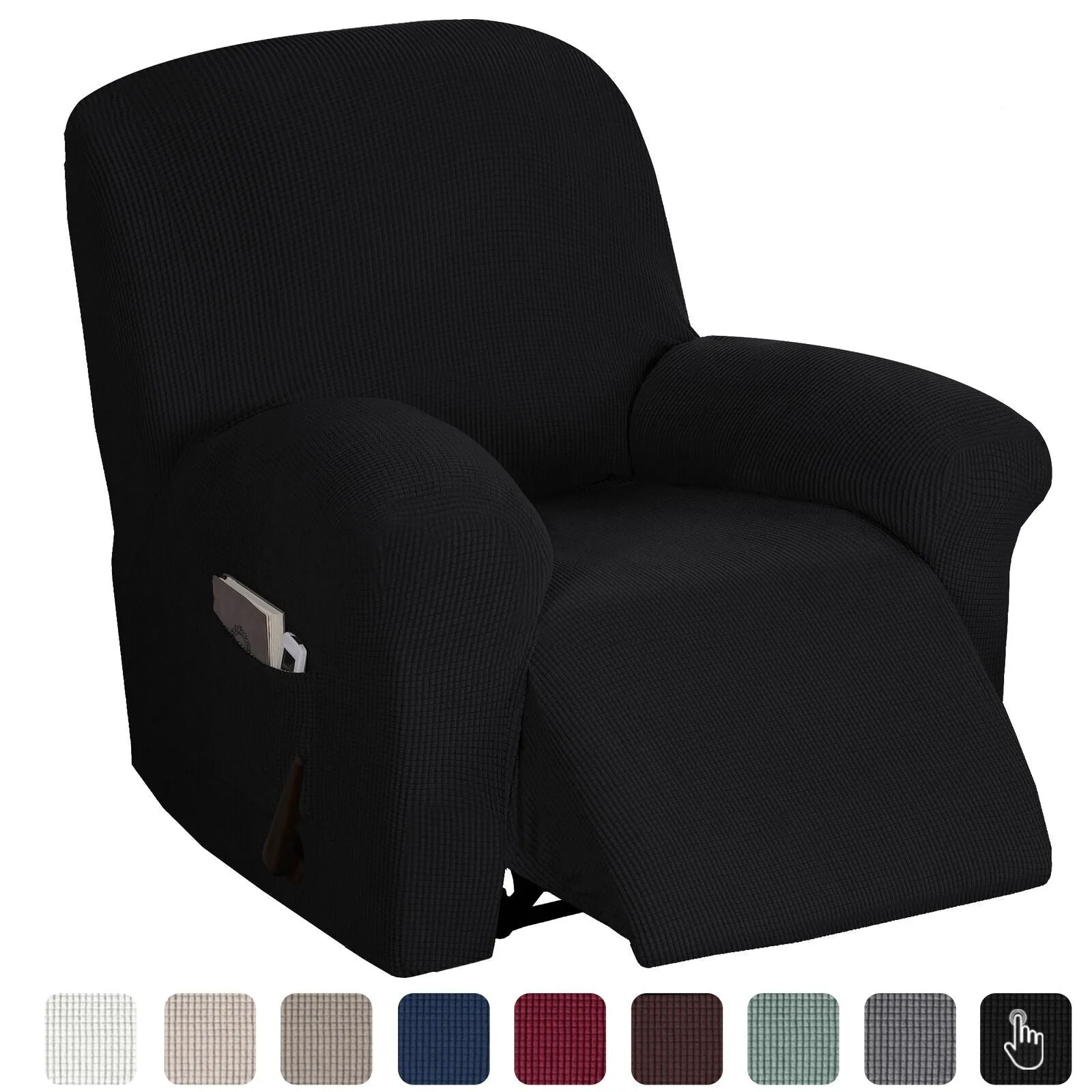Thick & Soft Jacquard Recliner Chair Cover