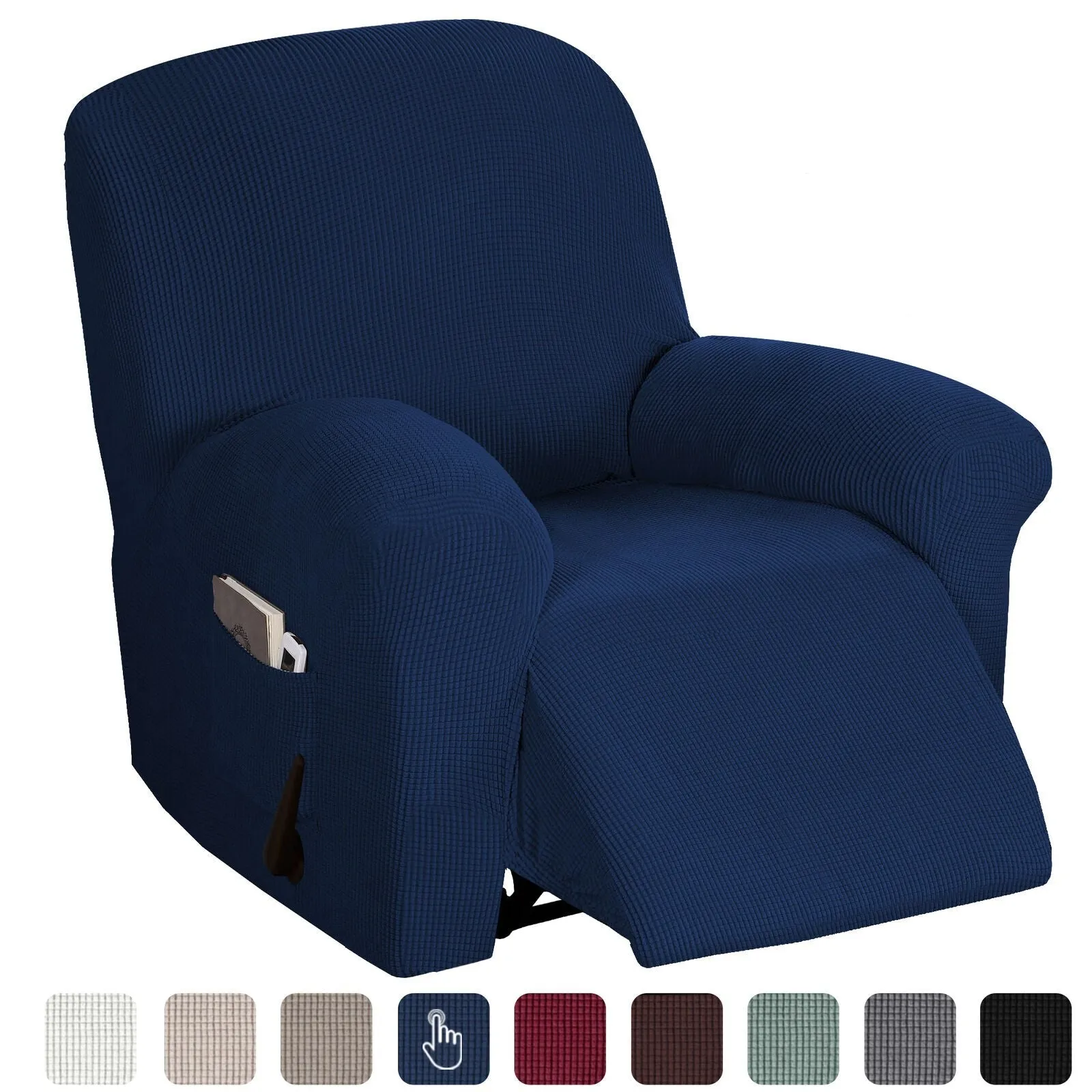 Thick & Soft Jacquard Recliner Chair Cover