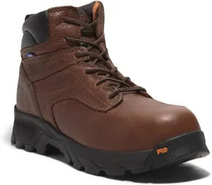 Timberland PRO Men's Titan EV 6" Composite Safety Toe Static Dissipative Industrial Work Boot, Brown, 10 Wide