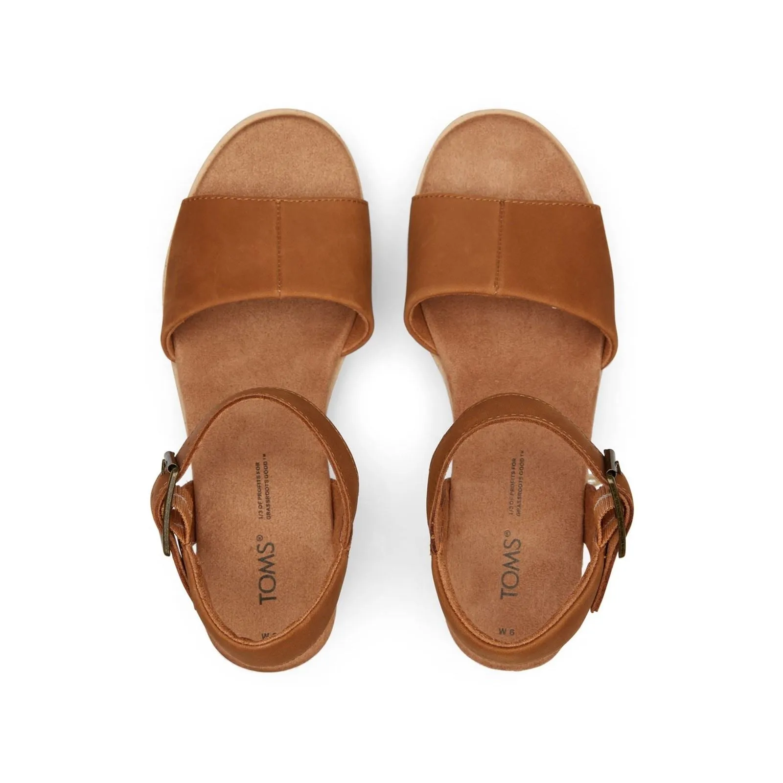 TOMS Women's Diana Wedge in Tan