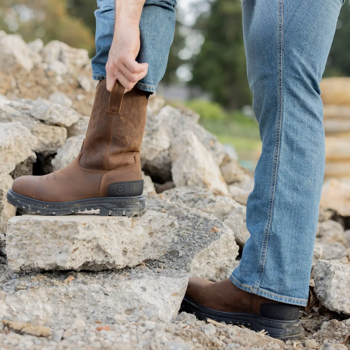 Trailboss 11” Soft Toe Western Work Boot