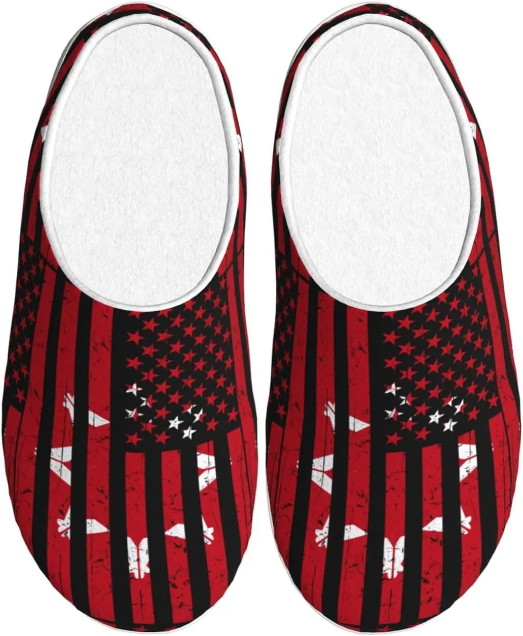 Unisex Slippers Winter Warm Non-Slip Fluffy Slippers Slip-On Plush Slippers House Slippers For Women Men Shoes Gifts