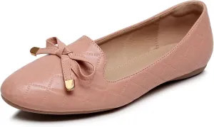 VenusCelia Women's Serenity Bow Flat Shoe