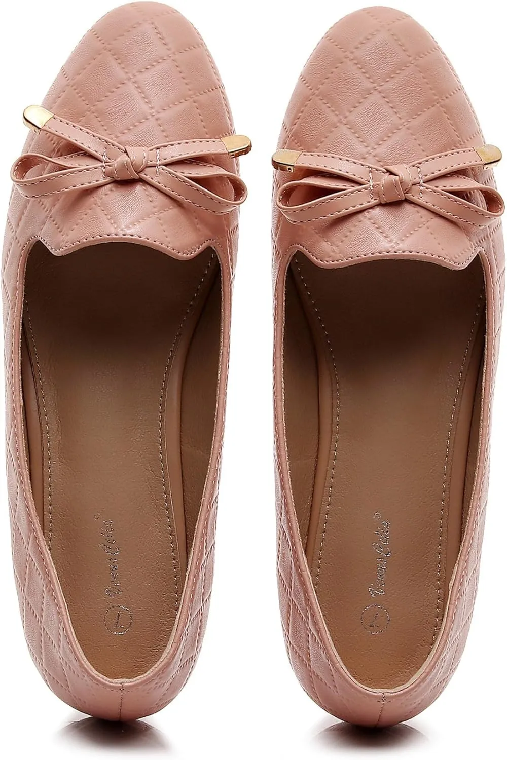 VenusCelia Women's Serenity Bow Flat Shoe