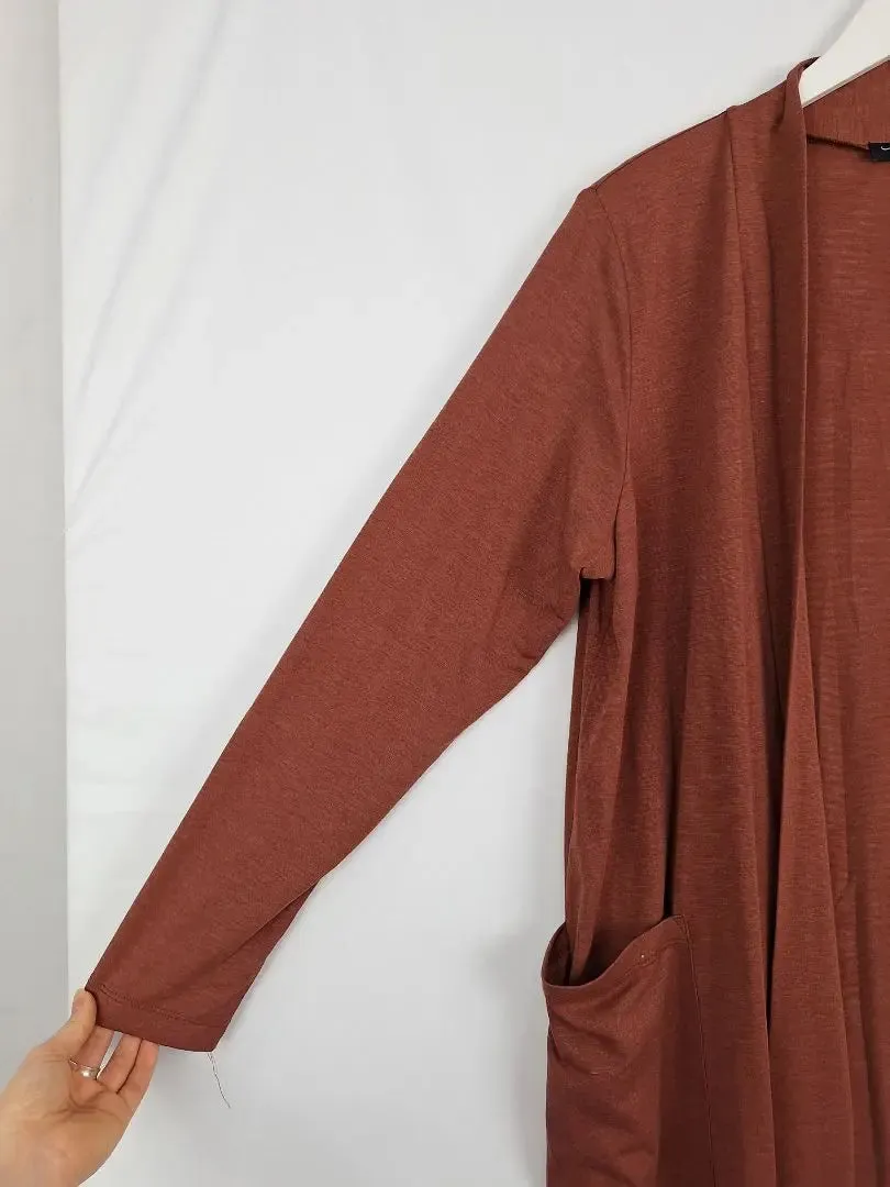 Vigorella Maroon Lightweight Overthrow Jacket Size M