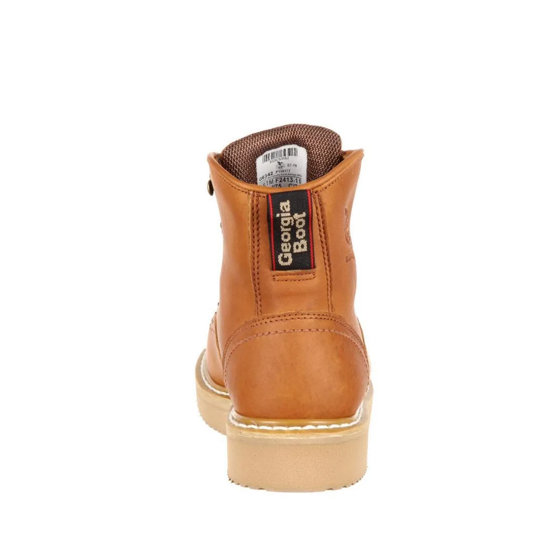 Wedge 6" Steel Toe Work Boot