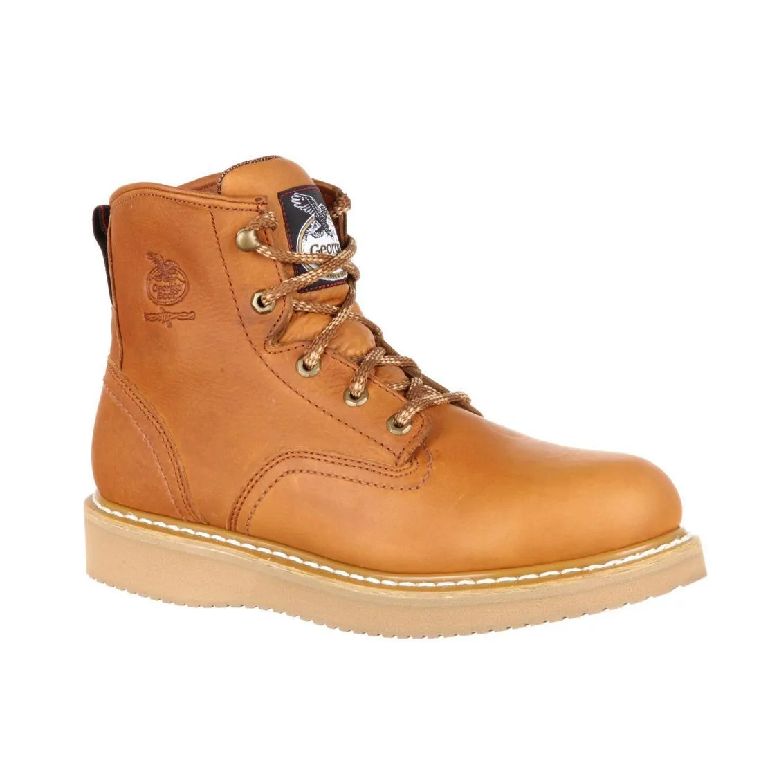 Wedge 6" Steel Toe Work Boot