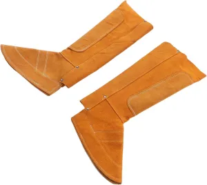 Welding SpatsWelder's Foot Cov Welding Spats Cow Size Fireproof Hoop and Welding Foot Guard for Barbe Intense Our a Your Calves du sessions. for Robust for