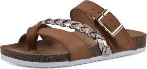 White Mountain Kids Girls' Gramma Braided Sandal
