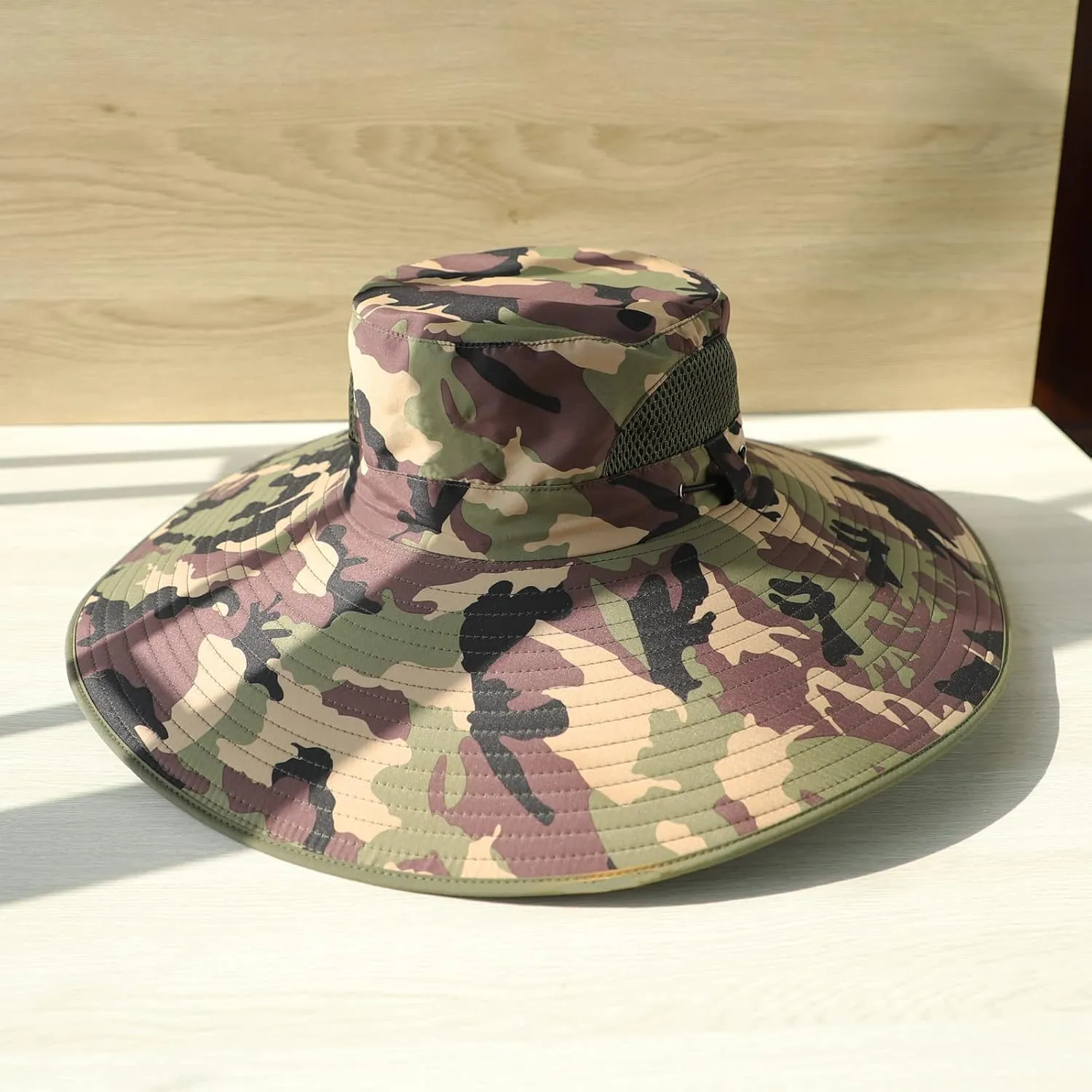 Wide Brim Sun Hat for Men Women UV Protection Ventilated Summer Hats for Fishing Hiking Garden Beach