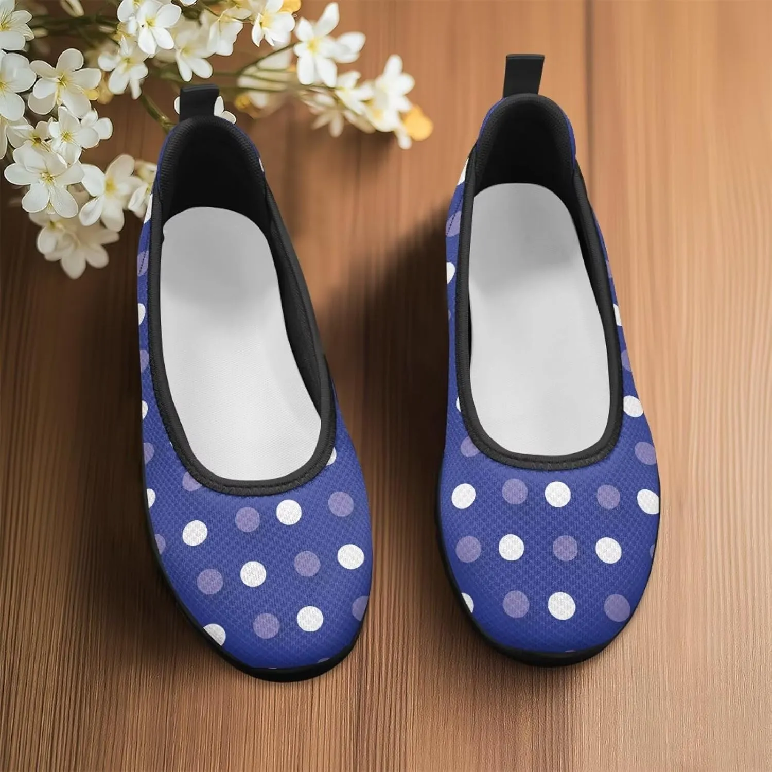 Women Casual Slip On Shoes Lightweight Flat Shoes for Women Dressy Shoes