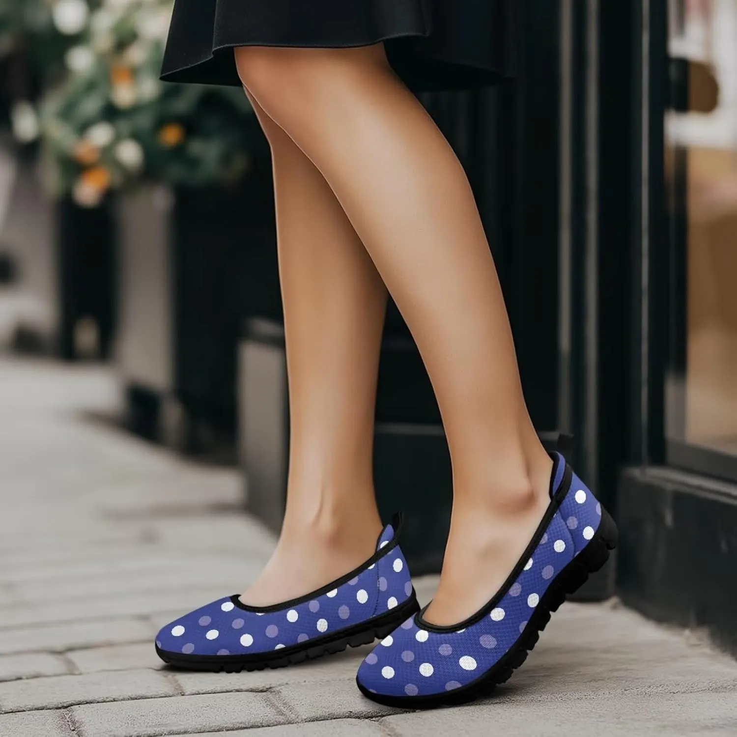 Women Casual Slip On Shoes Lightweight Flat Shoes for Women Dressy Shoes