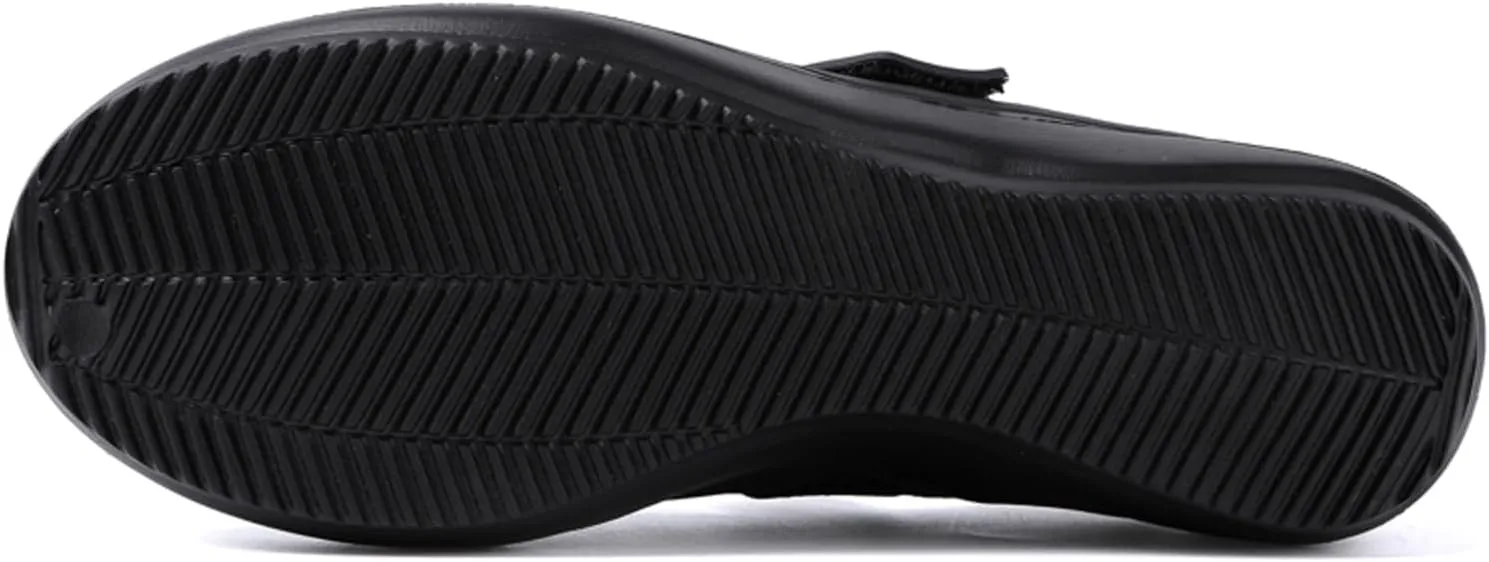 Women's Casual Slip-on Arch Support Mary Jane Shoes,Fashion Hook-Loop Orthopedic Walking Sneakers,Comfort Breathable Soft Sole Non Slip Flats Shoes