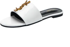 Women'S Comfort Slide Sandals Fashion Strap Lightweight Flat Sandals For Park Walking