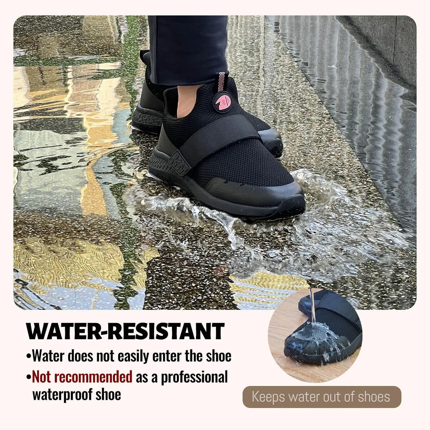 Women's Non Slip Work Shoes Slip Resistant Waterproof Chef Shoe for Women Working in Kitchen Restaurant Food Service Slip-On Design Walking Sneakers Zapatos Trabajo