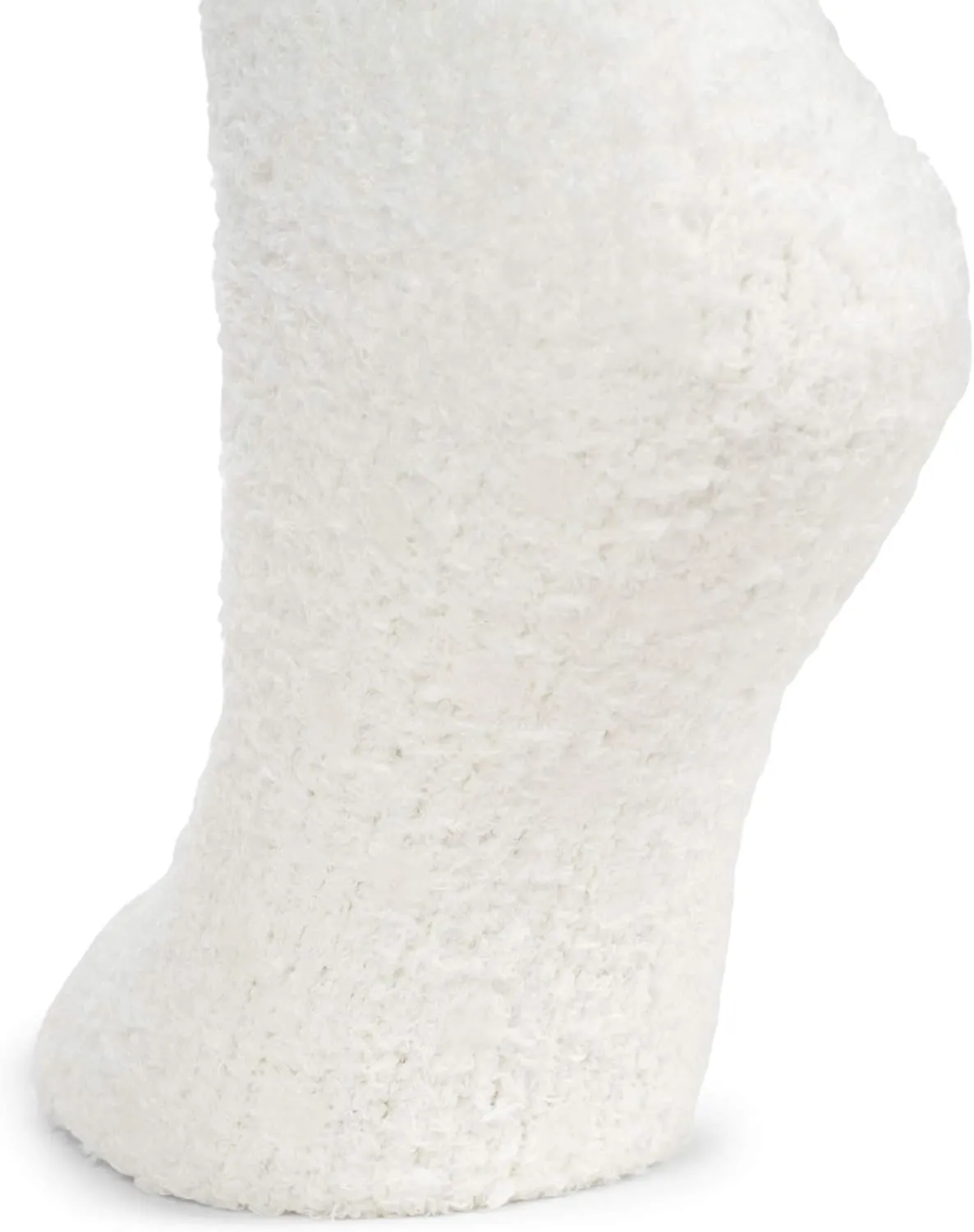 World's Softest Ultra-Soft Knit Comfort Quarter Length Cozy Socks with Grippers